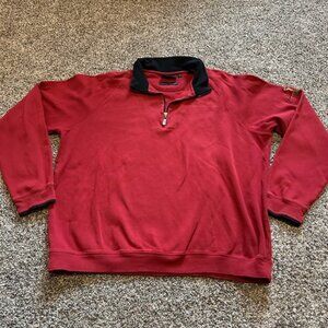 Bobby Jones Men’s 1/4 Zip Golf Pullover XL